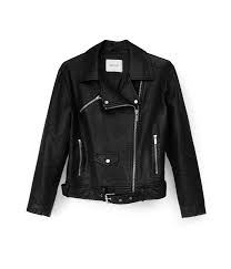Leather Jacket - Black